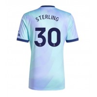 Arsenal Raheem Sterling #30 Tretí futbalový dres 2024-25 Krátky Rukáv